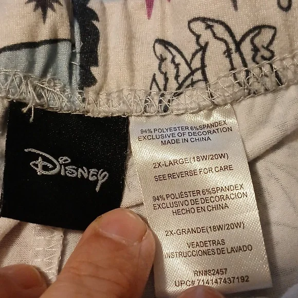 Disney Eeyore Pajama bottoms woman's 2X - Picture 3 of 4